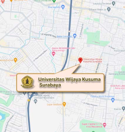 Peta & Lokasi Kampus Universitas Wijaya Kusuma Surabaya Programregulerpagi Nomor
